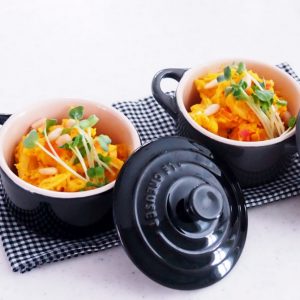 松の実とかぼちゃのサラダ 作り方 レシピ 小島屋 松の実とかぼちゃのサラダ 作り方 レシピ 小島屋