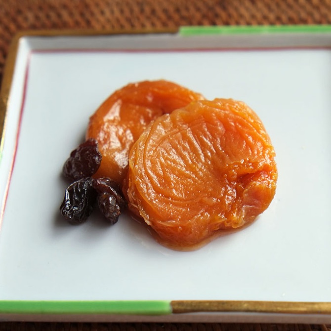 杏のワイン煮 作り方 レシピ 小島屋